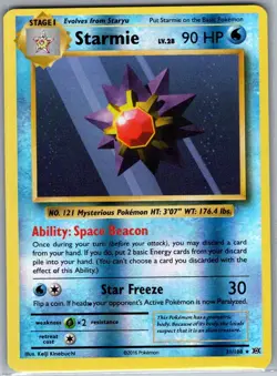 Starmie 31/108 Reverse Holo XY - Evolutions - Pokemon Card - NM - Image 1
