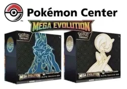 Mega Evolution Pokemon Center Elite Trainer Boxes Set Of 2 PRESALE (SHIPS 09/26) - Image 1