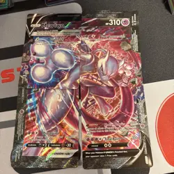 Pokemon TCG Mewtwo v Union SWSH159 SWSH160 SWSH161 SWSH162 Full Set Holo NM - Image 1