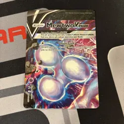 Pokemon TCG Mewtwo v Union SWSH159 SWSH160 SWSH161 SWSH162 Full Set Holo NM - Image 2