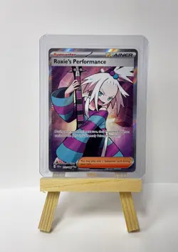Roxie's Performance 112-086 Ultra Rare Chaos Rising Pokemon Holo Near Mint - Image 1