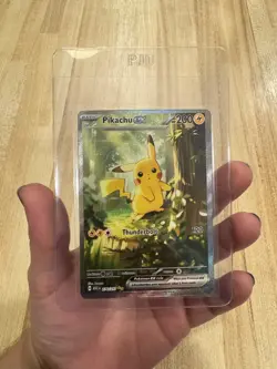 Pokemon TCG Pikachu EX 276/217 TREEKACHU - Image 1