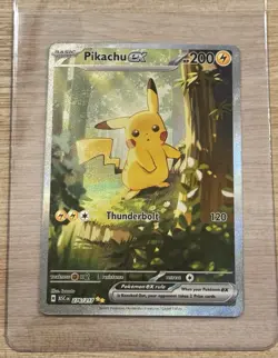 Pokemon TCG Pikachu EX 276/217 TREEKACHU - Image 2