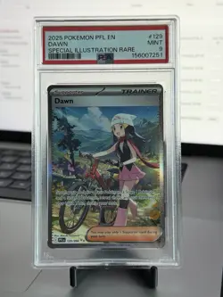 2025 Pokemon Phantasmal Flames Dawn Special Illustration Rare #129 PSA 9 MINT - Image 1
