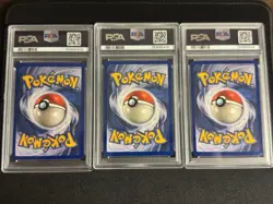 Vintage Pokemon Jungle Holo PSA 8 LOT Flareon 3/64, Jolteon 4/64 Vaporeon 12/64 - Image 5