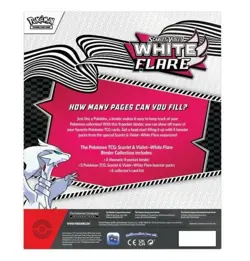 Pokemon TCG Scarlet & Violet White Flare Binder Collection - Image 2