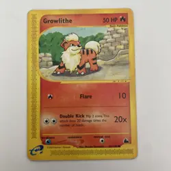 Pokemon Card - Growlithe Skyridge 62/144 Non Holo - Image 1