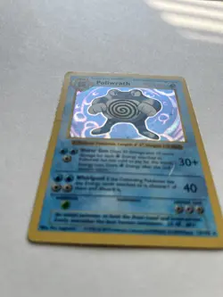Pokemon Poliwrath Base Set (Shadowless) Holo 13/102 WOTC Rare - Image 2