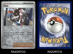 HILDA 084/086 UC WHITE FLARE POKEMON REVERSE HOLO NM/M - Image 3