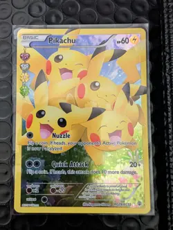 Pokemon TCG Pikachu RC29/RC32 Generations Radiant Collection Holo Full Art 2016 - Image 1