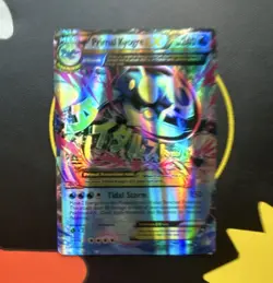 The Pokemon Company Primal Kyogre EX XY Primal Clash 55/160 Holo EN 240 HP UR - Image 1