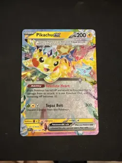 2024 POKEMON SSP EN-SURGING SPARKS 057 PIKACHU EX NM/M - Image 1