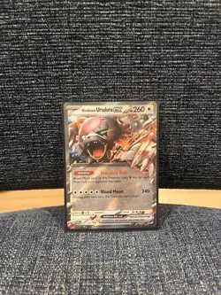 Bloodmoon Ursaluna ex 141/167 Twilight Masquerade Double Rare - Image 1
