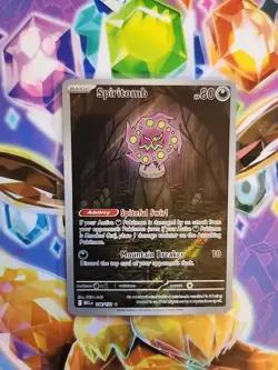 Spiritomb - 148/132 Illustration Rare Holo ME01: Mega Evolution Pokemon NM - Image 1
