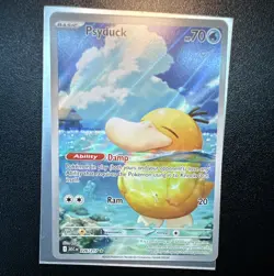 (Free Shipping) Psyduck 226/217 Ascended Heroes Illustration Rare Full Art Holo - Image 1