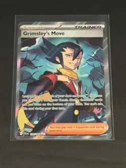 Pokemon TCG Grimley's Move Holo Ultra Rare Full Art 120/094 Phantasmal Flames NM - Image 1