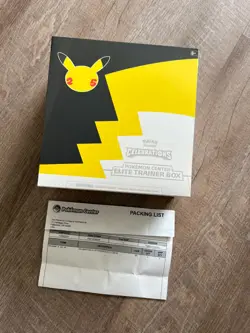Pokemon TCG: Celebrations Pokemon Center ETB 25th Anniversary SEALED - Image 1