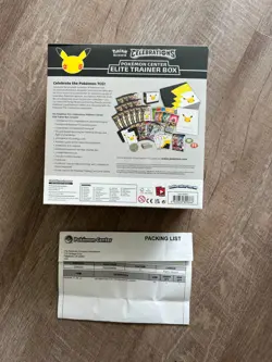 Pokemon TCG: Celebrations Pokemon Center ETB 25th Anniversary SEALED - Image 2