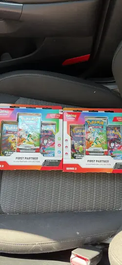Pokemon TCG First Partner Illustrations Pack Series 2 Sealed TWO BOXES - Image 1