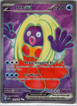 Jynx ex 191/165 SV: Scarlet & Violet 151 - Pokemon Card - NM - Image 1