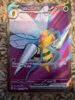 BEEDRILL EX 098/086 ULTRA RARE CHAOS RISING POKEMON HOLO NM/M - Image 1