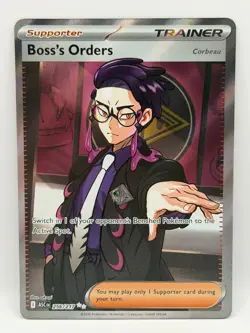 Boss's Orders 256/217 Ascended Heroes NM Ultra Rare Pokemon TCG - Image 1