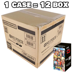 ONE PIECE TCG Sealed Case 12x Box THE FOUR EMPERORS OP9 OP-09 OP09 -JAP JAPANESE - Image 1