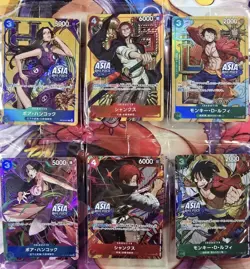 Boa Hancock Luffy Shanks One Piece Sealed Mini-tin Pack Set Vol.3 Asia Sealed - Image 1
