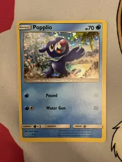 Popplio 23/25 Rare Holo Promo McDonalds 25th Anniversary Pokemon Card -Mint - Image 1