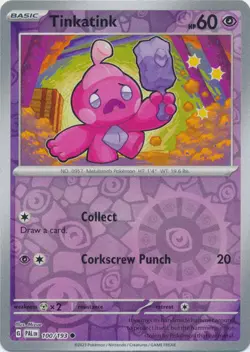Tinkatink 100/193 Reverse Holo | Paldea Evolved | Pokemon Card - Image 1