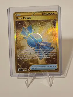 Rare Candy 256/198 Scarlet & Violet Hyper Rare Full Art Trainer Gold Card NM - Image 1