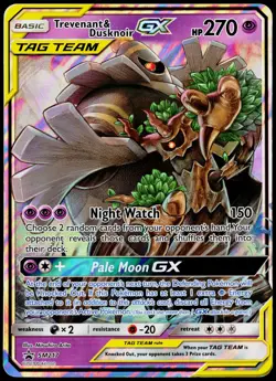 Jumbo Cards Trevenant & Dusknoir GX SM217 Holo MP - Image 1