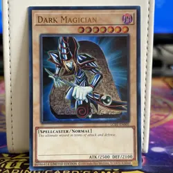 LIMITED EDITION DARK MAGICIAN LC01-EN005 YUGIOH CARD - Image 1