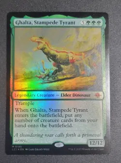 Ghalta, Stampede Tyrant The Lost Caverns of Ixalan Foil - Image 2