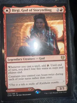 Birgi, God of Storytelling Kaldheim Regular - Image 1