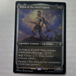 Prava of the Steel Legion (Foil Etched) Commander Legends Magic The Gathering - Image 1