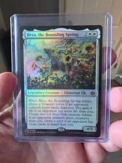 Beza, the Bounding Spring Bloomburrow Foil - Image 1