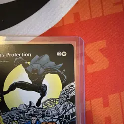 T'CHALLA'S PROTECTION Teferi's * FOIL *MTG 0051 MAR Marvel Universe BORDERLESS - Image 4