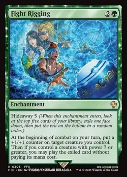 1x Fight Rigging NM Eng MTG - Commander Final Fantasy - Image 1