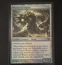 Wizards of the Coast MTG Wurmcoil Engine 223/249 Scars of Mirrodin Mythic Foil - Image 2
