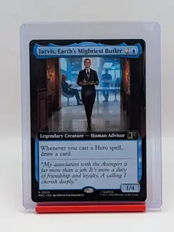 Jarvis, Earth's Mightiest Butler [Extended Art] #333 Magic Marvel Super Heroes C - Image 1