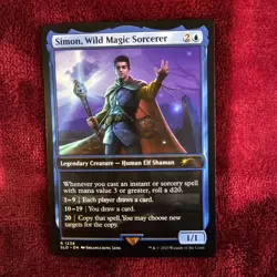 Simon, Wild Magic Sorcerer Secret Lair Regular Nm - Image 1