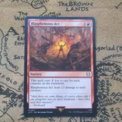 Blasphemous Act 211 Commander: The Lord of the Rings: NM - Image 1