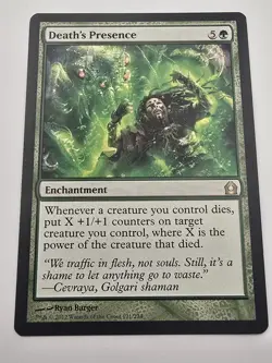 Death's Presence Return to Ravnica Regular - Image 1