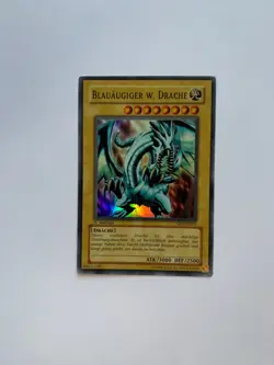 Yugioh Karte: Blauaugiger W. Drache (SKE-DE001) - Ultra Rare, 1. Auflage - Image 2