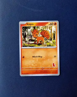 Pokemon Cards Vulpix My First Battle Charmander Stamp Near Mint Unique Art! - Image 1