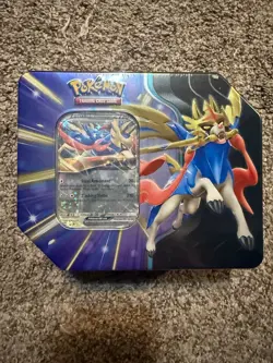 🔥 Pokemon TCG Slashing Legends Tin Zacian ex New Sealed Free Fast Shipping! 🔥 - Image 1