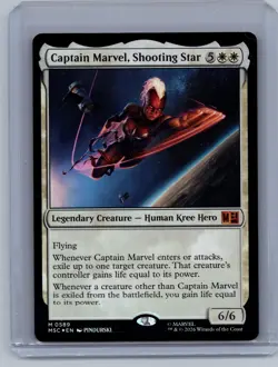 Commander: Marvel Captain Marvel, Shooting Star 589 Foil - Image 1