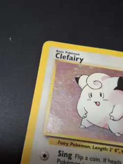 Clefairy Base Set Holo Rare 5/102 Pokemon Card TCG WOTC HP - Image 4