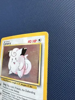 Pokemon TCG Clefairy Holo Card Base Set 5/102 Vintage WOTC - Image 4